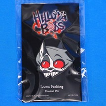 Helluva Boss Peeking Loona Enamel Pin | Vivziepop Luna Furry Hazbin Hotel - £31.46 GBP