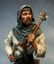 Le 1 10 bust resin model kit medieval kinight crusader warrior unpainted 36032724304028 thumb200