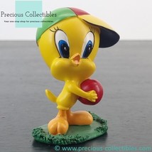 Extremely rare! Tweety Bird with a ball figurine. Looney Tunes collectible. - £74.27 GBP