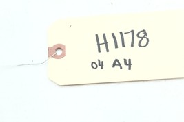 2002-2005  AUDI A4 1.8L NEGATIVE BATTERY GROUND WIRE CABLE H1178 image 13