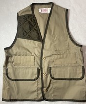 Vintage SAFTBAK Best Hunting Skeet Vest Endorsed by Jim Catfish Hunter USA Large - £14.18 GBP