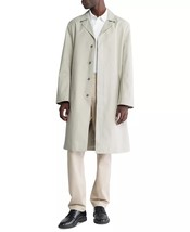 Calvin Klein Men&#39;s Classic Fit Button-Front Trench Coat - Abbey Stone-2XL - £88.48 GBP