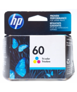 HP 60 Tri-color Original Ink Cartridge, CC643WN#140 EXP APRIL 2024 - £12.59 GBP