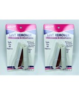 Lot of 2 Allary Lint Remover Reusable and Washable Safe On all Fabrics - £5.92 GBP