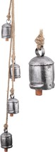 32&quot; Handmade Door Hanging Bells Wind Chimes on Rope, Christmas Bell Wall Décor - £23.35 GBP