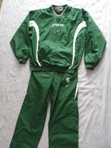 Michigan State Nike Warm Up Set Womens Size S Pants M Top - £71.21 GBP