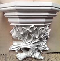 Ornate Victorian Wall Corbel Display Plaster Hanging Bracket Plaque Shel... - $1,008.76 MXN