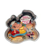 Popeye The Sailor Cake Pan Mold / VTG 1980 Wilton  w/ Insert Retro Colle... - $48.51