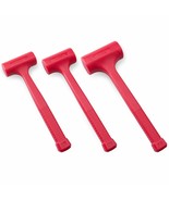 3-Piece Premium Dead Blow Hammer And Unicast Mallet Set - Include 16-Oz ... - £36.33 GBP