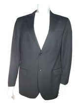 Dockers Black Pinstripe Blazer Suit Coat 40-42 Business Event Work Party Gala - £15.69 GBP