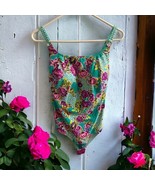 NWT Anita Women&#39;s One Piece Swimsuit Swimwear C cup size 14 floral purple - $63.35