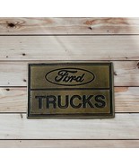 Ford Trucks Logo Belt Buckle RJR Roberts &amp; Co Brass Made in USA New &quot;A&quot; - £22.59 GBP