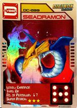 Bandai Digimon S1 D-CYBER Card Special Holographic Seadramon A - £28.06 GBP