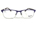 Ray-Ban RB1052 4056 Kinder Brille Rahmen Brown Grau Lila Quadratisch 47-... - £33.52 GBP