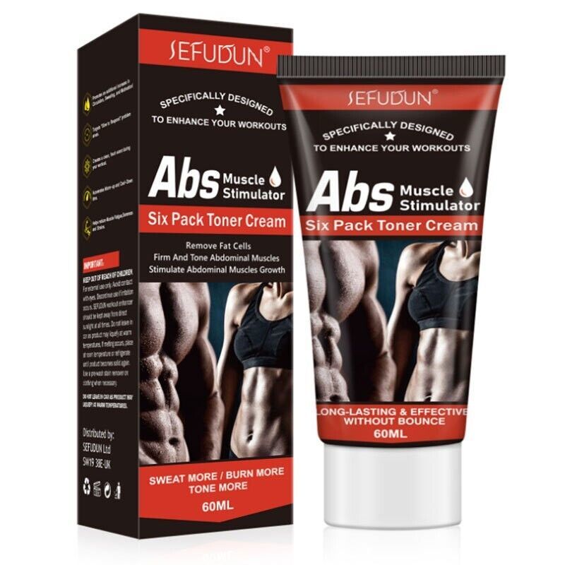 Abdominal 8 Pack Muscle Cream, ABS Stimulator Fat Burner, Slimming Body ... - $3.99