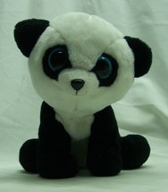 Ty 2015 Classic Nice Big Eyed Ming The Panda Bear 8&quot; Plush Stuffed Animal Toy - £14.64 GBP