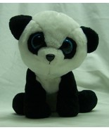 TY 2015 Classic NICE BIG EYED MING THE PANDA BEAR 8&quot; Plush Stuffed Anima... - $344.62 MXN