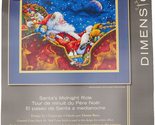 Dimensions Gold Collection Counted Cross Stitch &#39;Santa&#39;s Midnight Ride&#39; ... - $24.99