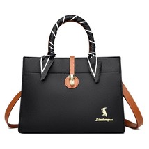 High Quality Material Lady Handbag Portable Large Capacity Handbag Clic Fashion  - £158.51 GBP