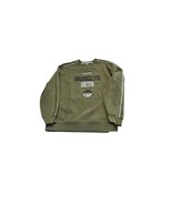 XL BOSS Men&#39;s Olive Green Sweatshirt with NBA Nets Collaborative Branding - $877.81 MXN