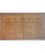 New York World Newspaper, June 3, 1898 - Schley May Have Attacked Again - $299.35 MXN
