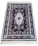 Islamic Prayer Rug Made in Turkey Premium Design &amp; Quality Floral Midnig... - £40.43 GBP