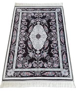 Islamic Prayer Rug Made in Turkey Premium Design &amp; Quality Floral Midnig... - $51.40