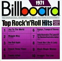 Billboard Top Rock &#39;n&#39; Roll Hits 1971 CD - $3.98