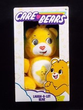 Care Bears LAUGH-A-LOT Bear 3 inch boxed plush NEW - £5.00 GBP