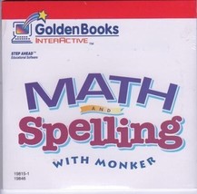 Math &amp; Spelling with Monker (Ages 6-8) (CD, 1994) Win/Mac - NEW in Retail Sleeve - £3.63 GBP