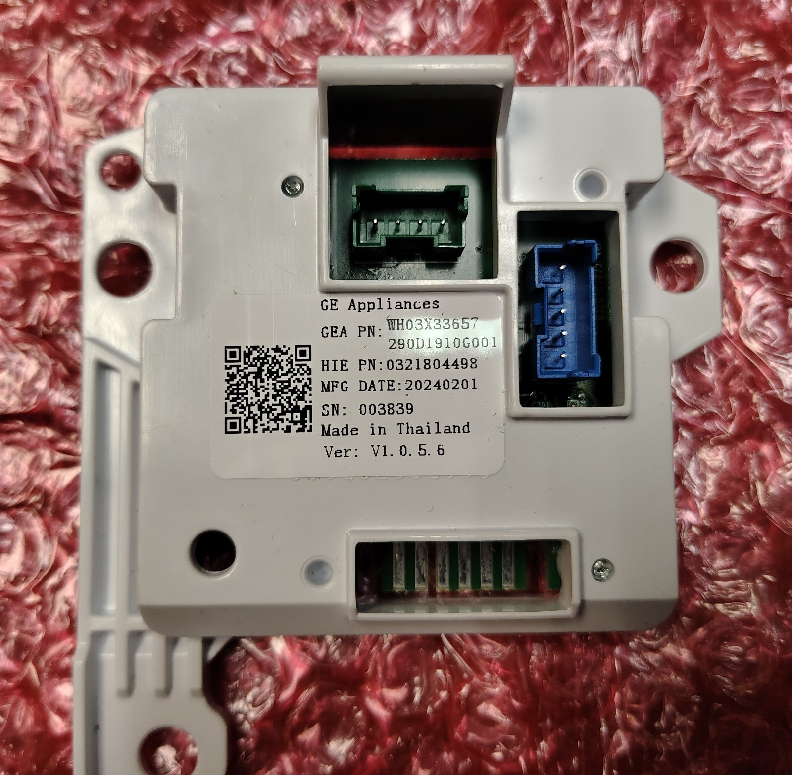 GE Appliances WH03X33657 PCB Control Board Assembly – OEM Washer Main Control Item image 5