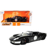 2005 Ford GT Black and Silver &quot;Bigtime Muscle&quot; Series 1/24 Diecast Car b... - $24.99