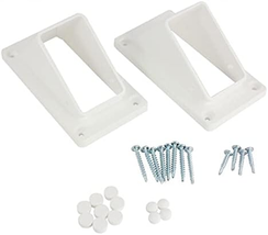 Plum Fittings 2&quot; X 3 1/2&quot; Stair Rail Handrail Vinyl Bracket Kit | Vinyl ... - $38.79