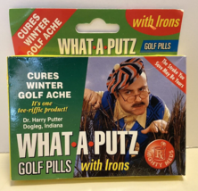 Laugh Rat What a Putz Golf Pills with Irons Winter Blues Gag - £10.86 GBP