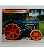 1935 English Fordson N Antique Tractor 1970-80s Book Print Agriculture D... - €21,55 EUR
