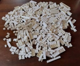 Lego Vintage Brick Lot Assorted Pieces 1970-1990s White 1.5LB - $32.43