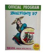 1967 Bullfighting Program Tijuana Old Mexico Picadors Bullfights Bulls V... - $26.04 CAD