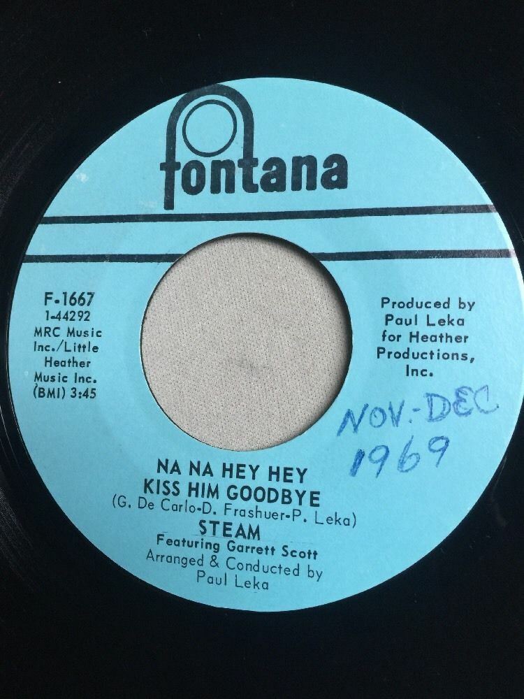 Steam featuring Garrett Scott - It's The Magic In You Girl/Na Na Hey Hey SINGLE Item image 4