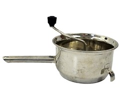 Vintage Foley Food Mill 101 Stainless Steel 2 Quart Hand Crank - $28.58 CAD