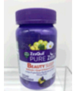 Vicks ZzzQuil Pure Zzzs Beauty Melatonin Sleep Aid Gummies Night 42ct 11... - $112.04 MXN
