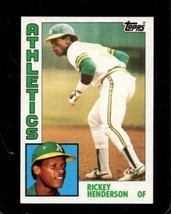 1984 Topps #230 Rickey Henderson Nmmt Athletics Hof *AZ4682 - £4.15 GBP