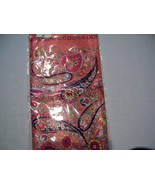 HEAD SCARF FOR WOMEN PINK.BLUE RED 35&#39;&#39; 2 PK - £7.79 GBP