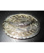 Vintage CLASSIC COWBOW RODEO Soaring Eagle Art Deco Western Buckle - $47.85 CAD