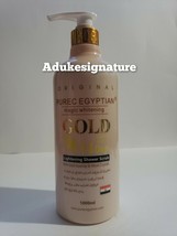 purec egyptian magic whitening gold shower scrub.with gold essence,micro crystal - $55.99
