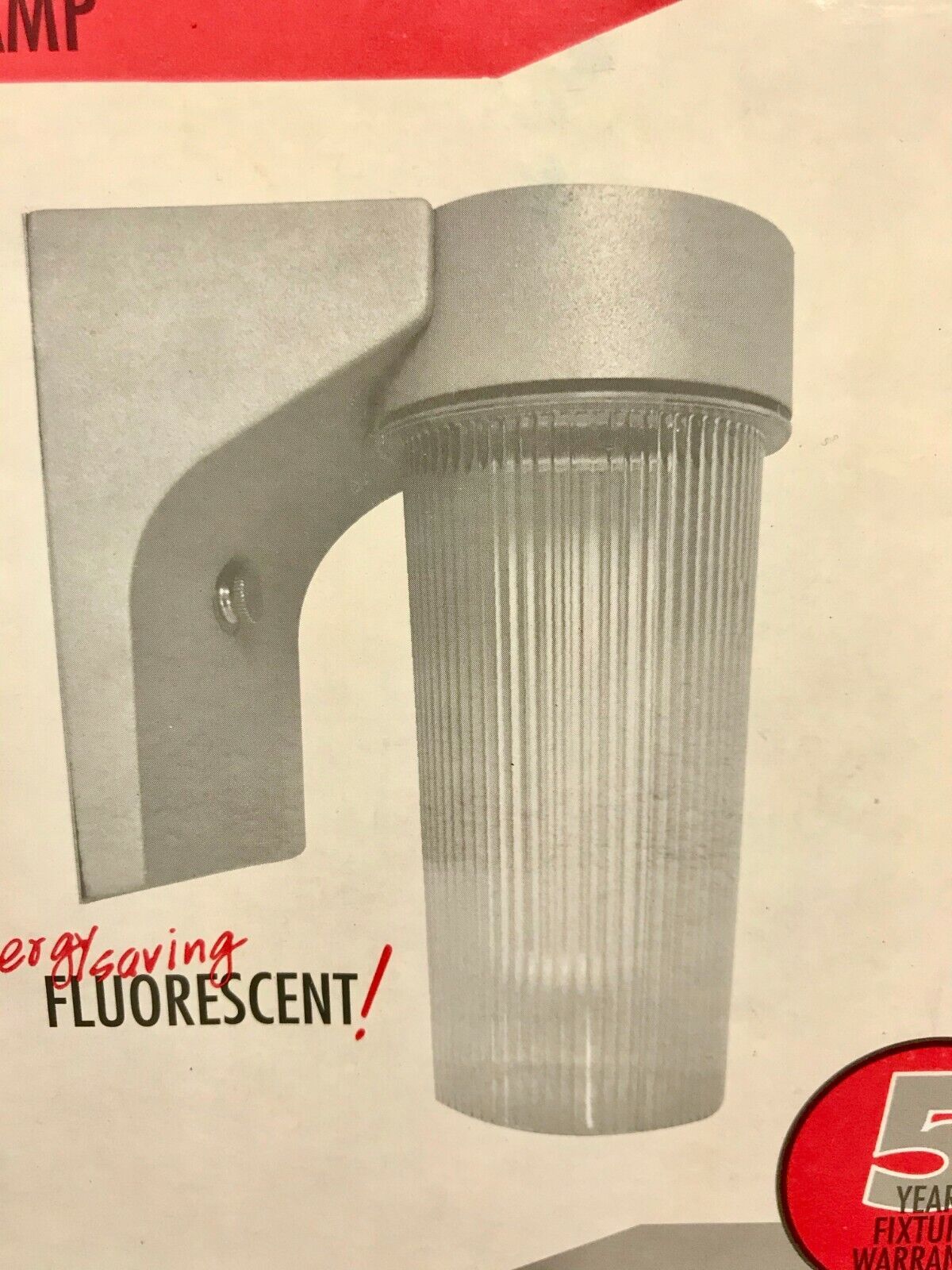 NSI Fluorescent Entry Cylinder Light w/ Lamp~ENERGY SAVING~8.9&quot;H x 5.1&quot;W... - $14.84