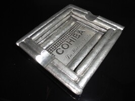 Heavy Metal Cigar Ashtray Measures 5.75" L x 5.25" W Weighs 3.69 # Made in USA image 12