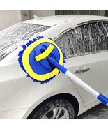 LEEPEE Car Wash Brush Cleaning Tools Mop Telescoping Long Handle Chenill... - £9.16 GBP+