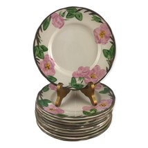 Franciscan Desert Rose Pattern 10 Lunch Salad Plates England Backstamp 7... - £44.84 GBP