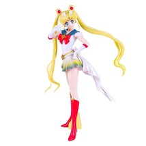 Anime Saiilor Moon TsukinoUsagi Figure Eternal Tiiare PVC Cake Ornaments C - £17.62 GBP