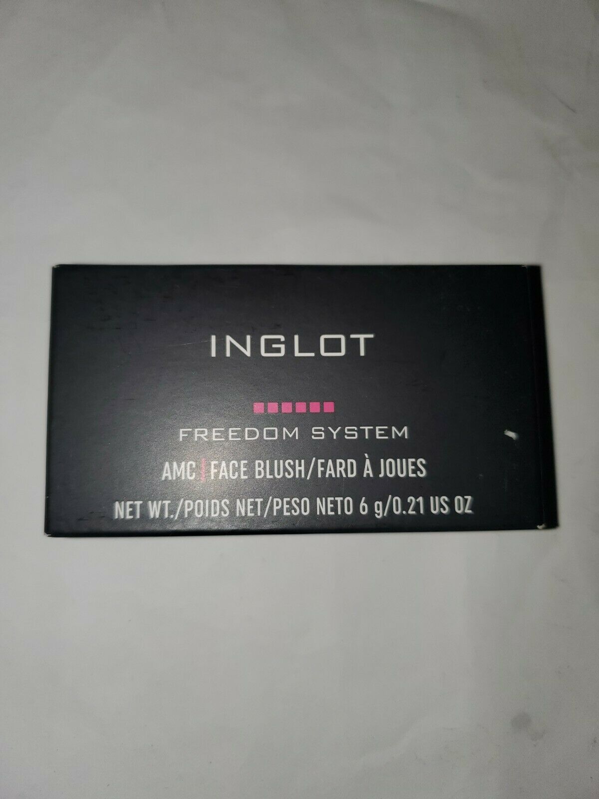 INGLOT FREEDOM SYSTEM AMC (Advanced Make-up Components) Face Blush #126 - £12.23 GBP